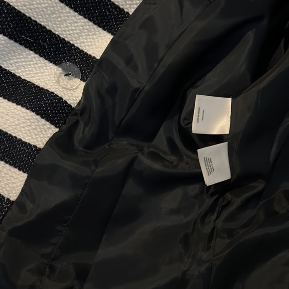 Jones NY Nautical Blue Striped Blazer Jacket Size 6 - Picture 6 of 7